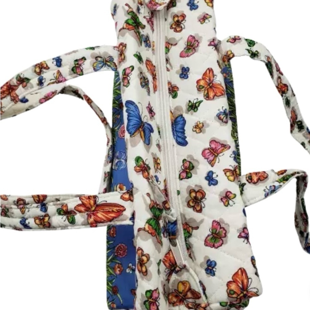 Floral Butterfly Print Women's Bag - Picture 4 of 9